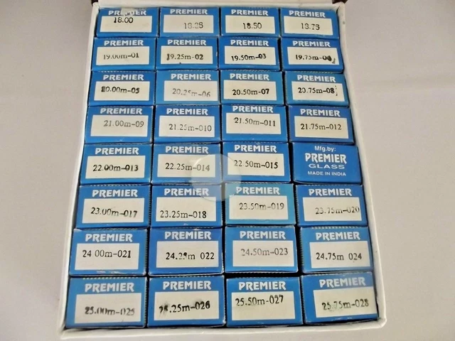 ASSORT. 200 VETRI MINERALI PIATTI HT. 1,00MM (61578 - Foto 11