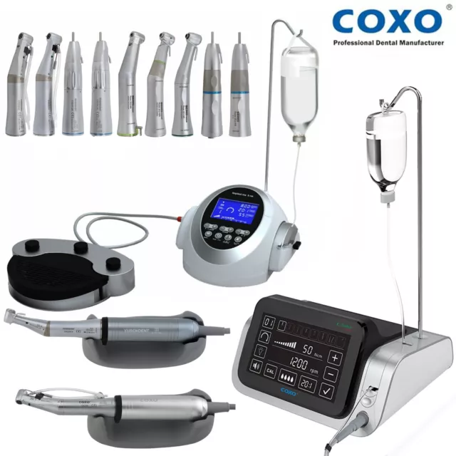 COXO C SAILOR Dental Implant Motor System 20:1 Surgical Handpiece Contra Angle