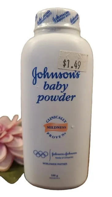 Johnsons Baby Powder Original with TALC 100 G / 3.53 oz Factory Sealed