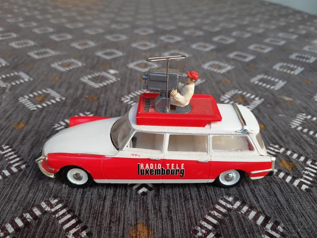 NOREV VOITURE CAMERA RTL 1/43 CITROEN DS ID BREAK TOUR DE
