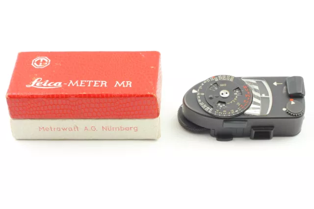 [Fast Neu IN Karton] Leica Mr Meter Schwarz MR4 MR-4 Für M2 M3 M4-2 Aus Japan