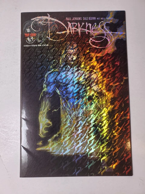 The DARKNESS # 1 TOP COW UNIVERSE COMICS December 2002 FOIL VARIANT COVER NM
