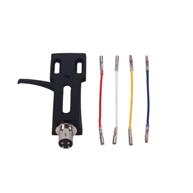 Black Ink Phonograph Head Holder Stylus Lead Wire
