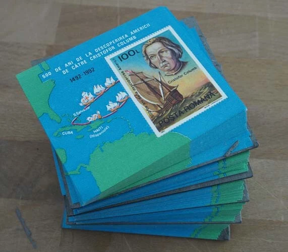 1992 Rumänien; 500 Blocks Entdeckung Amerika, postfrisch/MNH, Bl. 277, ME 1000,-