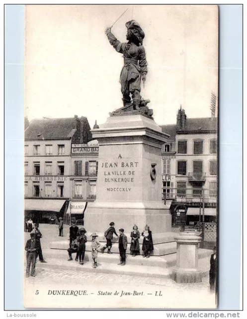 59 DUNKERQUE - la statue du corsaire jean bart