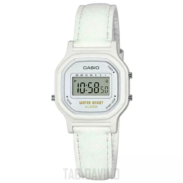 Casio sales cinturino pelle