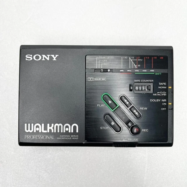 Sony Walkman WM-D3 Professionnel - Lecteur/enregistreur Cassette Stéréo, Années 80