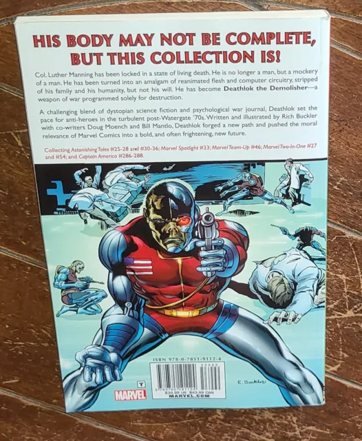 Deathlok the Demolisher Complete Collection by Rich Buckler (2014, Marvel TPB) 2