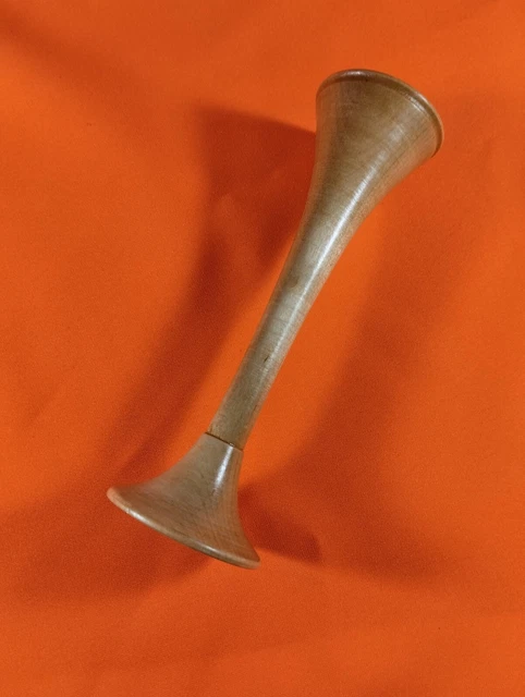 Vtg Stethoscope Doctor Nurse Wooden Fetal Medical Tool Trumpet Russian Pinard 2