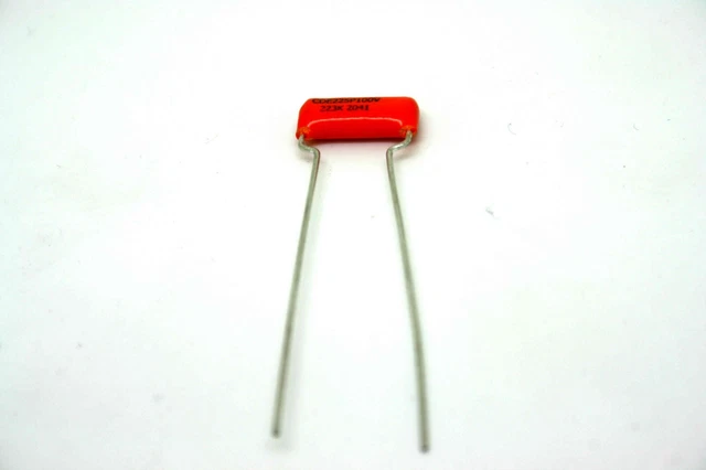 NOS Sprague Orange Drop SBE 225P 473J Capacitor - 0.047uF 100V, For Guitar & Bass Tone Circuits 9 thumbnail image