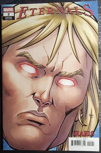 Marvel Comics ETERNALS Vol5 #2 Variant Todd Nauck Headshot Cover NM