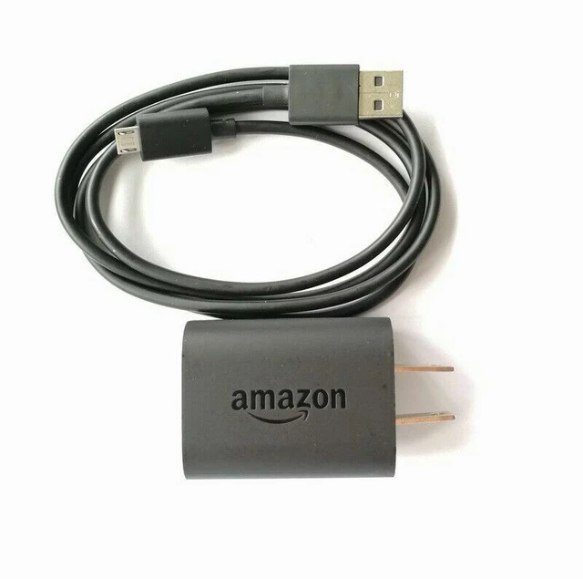 9W Charger Adapter Wall Charger 5FT cable For Kindle Fire HD 8 10 HDX 6" 7" 8.9"