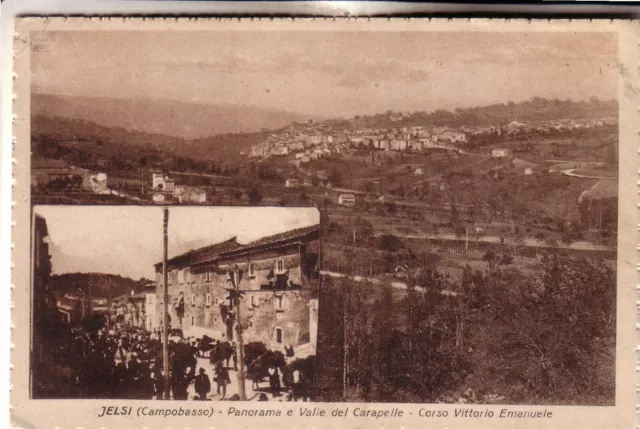 Jelsi Viaggiata 1925 Panorama  E Corso