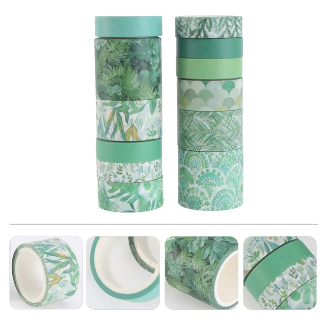12 rollen von Geschenk Decor Sammelalbum Band Aufkleber für Handwerk Geschenk