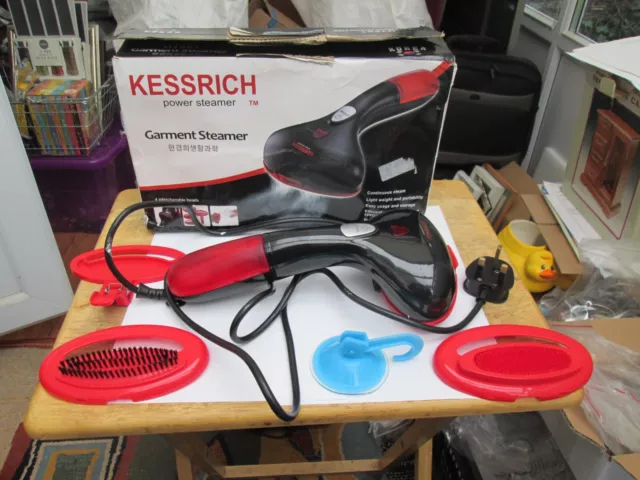 Kessrich Power Steamer Hand Held Garment Steamer