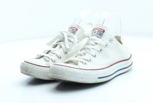 Converse Womens White Polyester Trainer UK EU - All Star