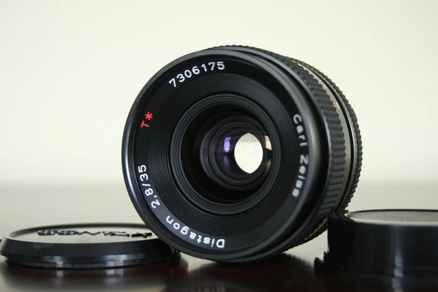 [ EXC Contax Carl Zeiss Distagon 35mm F2.8 T Mmj Weitwinkel Objektiv Aus Japan