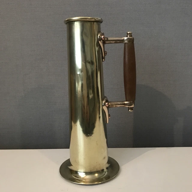 ANTIQUE ART NOUVEAU Brass Copper Ship Merchant Salinometer Hydrometer