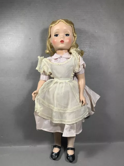 Madame Alexander 17 inch “Alice In Wonderland” Doll Original Outfit Maggie Face