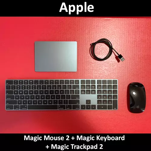Apple Magic Mouse + Apple Clavier Sans Fil - Souris