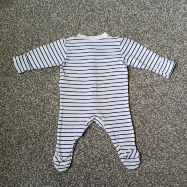 Konvolut mit 2 Baby Jungen Schlafanzügen. 0-3 Monate. 62 cm Höhe. 6 kg Gewicht. Sehr guter Zustand 3