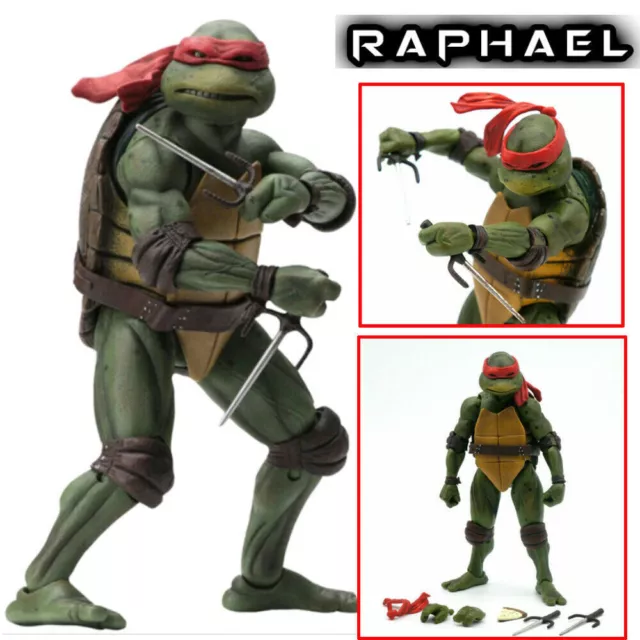 Ninja Turtles  Teenage Mutant 1990 Movie 7" Action Figure Movable Toys