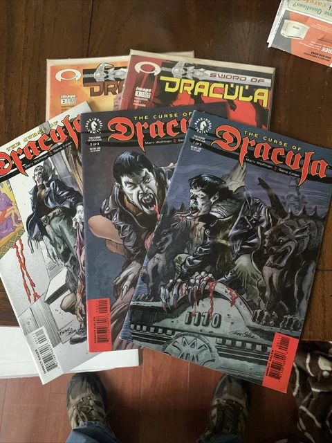 Dracula Lot of 5 Books, The Curse Of/Sword Of, VF to VF+, Image, Dark Horse!