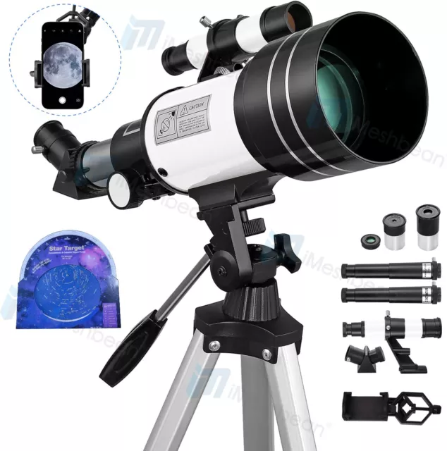 Professional Astronomical Telescope with High Tripod Lunar Mirror HD Viewing