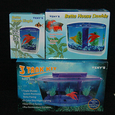 Beta Home Siamese Fighting Fish Aquarium Hospital Hank Breeding Tank Veny's