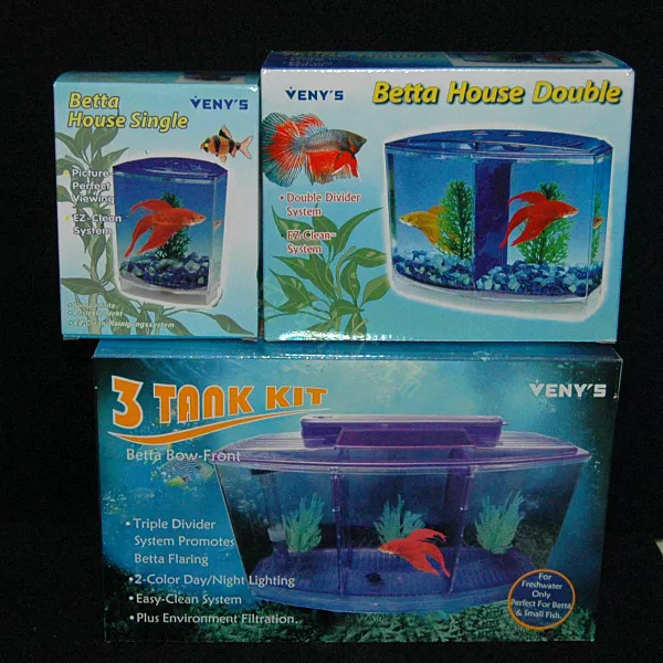 Beta Home Siamese Fighting Fish Aquarium Hospital Hank Breeding Tank Veny's