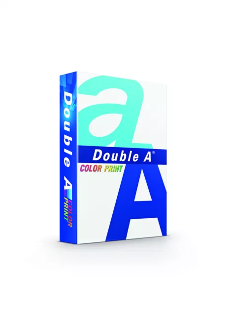 Double A Color Print Premium Papier 90g/m² DIN-A4 weiß 500 Blatt Druckerpapier