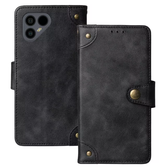 Flip Leather Phone Case TPU Silicone Shell Cover For Wallet Fairphone 4 6.3 Inch