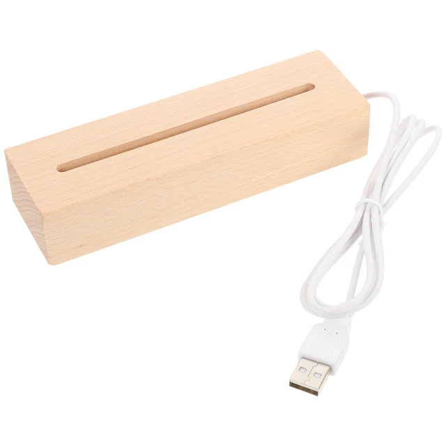 DISPLAY LAMP STAND LED Base Craft Holder for Night Table Top £8.88