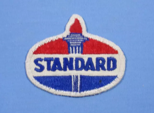 Vintage 3" Standard Oil Torch Gas Station Attendant Jacket Embroidered Patch