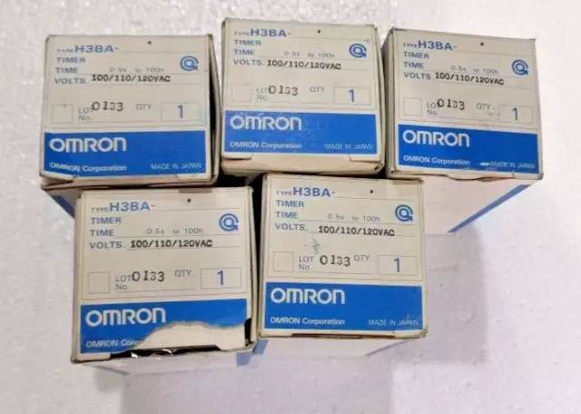 Omron h3ba timer 100/110/120vac with free and fast shipping