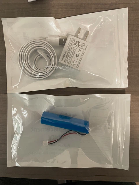 Replacement Theradome battery Universal Pro LH80 + Theradome Charger and cable