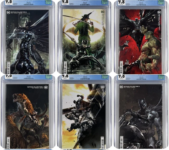 Batman  Killing Time # 1 2 3 4 5 6 Kael Ngu Variant CGC  9.8  - 6 Comic Set