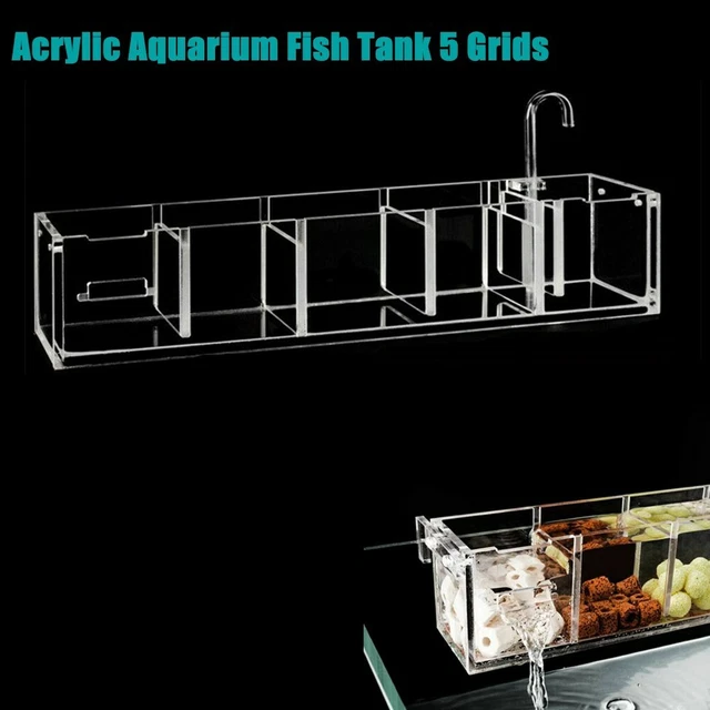 Aquarium Hanging Water Purifier Fish Tank Acrylic External Box Filter Supplies