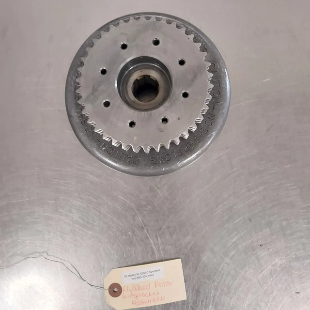2005 HARLEY DAVIDSON XL 1200C Sportster Flywheel Rotor w/ Sprocket