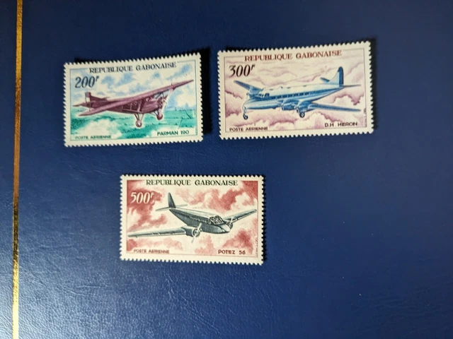 Gabun Flugzeuge. MiNr.  postfrisch