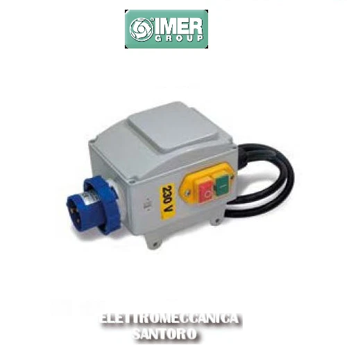 INTERRUTTORE SALVAMOTORE VOLT 220 Per Betoniera Imer 300 320 350 360 Kw - Foto 2