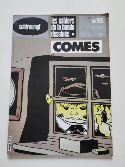 Magazine (comme neuf) - Les cahiers de la bande dessinée 55 (Comès)