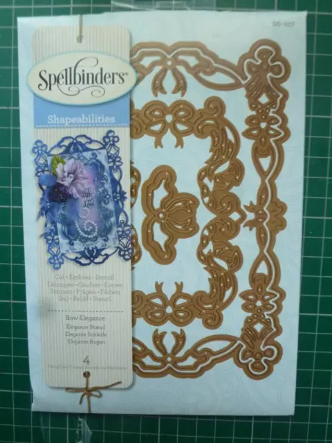 Spellbinders Shapeabilities - Bow Elegance - Stunning Die Set