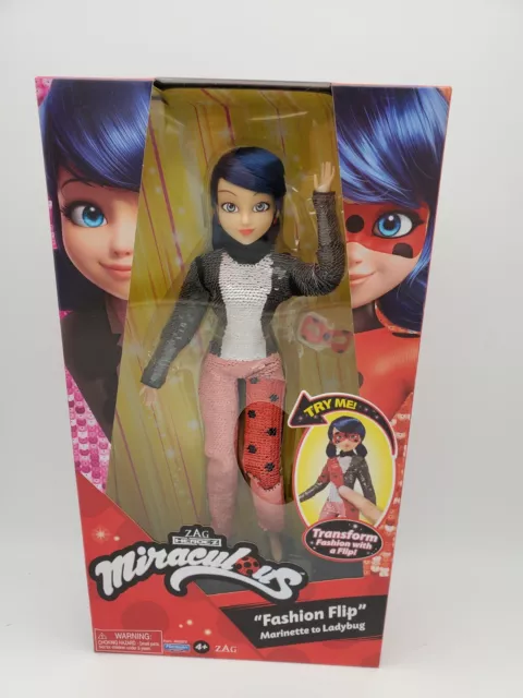 Miraculous Ladybug 10 Marinette Transform & Reveal Doll w 3x Surprises NEW  F1