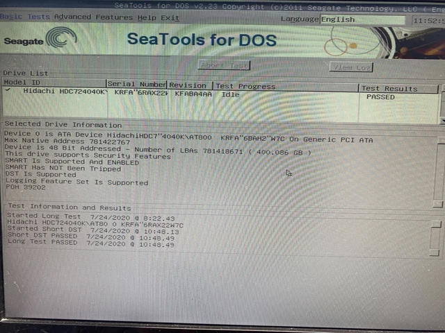 Apple XServe RAID Hitachi HDS724040KLAT80 400GB HD ATA/IDE 0A30904