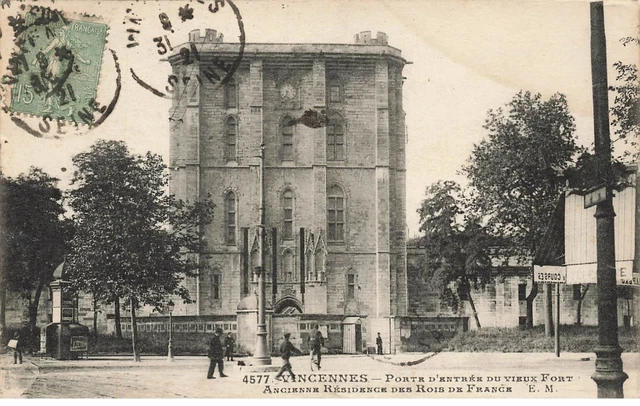 94 Vincennes #21773 Porte Entree Vieux Fort Ancienne Residence Rois De France