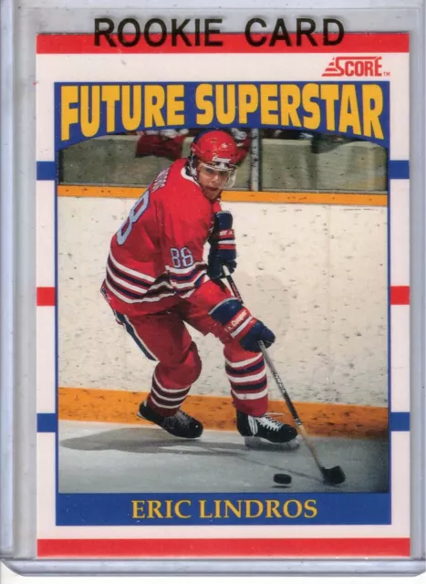 1990-91 Score Canadian hockey Eric Lindros Future Superstar RC rookie card #440