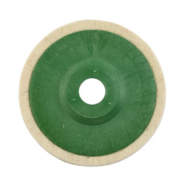 Wool Buffing Polishing Wheel Felt Pad for Automotive and Jewelry Pack of 5