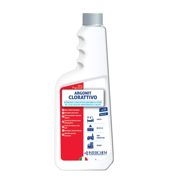 Detergente Argonit Cloractive Sistema de Desinfección Y Blanqueo 750ML