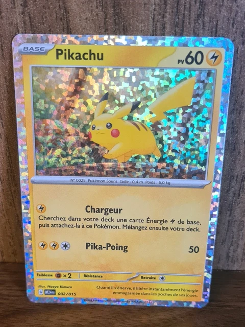 CARTE POKMON PIKACHU Holo Mac Do 2024 002/015 Sortie Booster Near Mint EUR 10,00 - PicClick FR CARTE POKMON PIKACHU Holo Mac Do 2024 002/015 Sortie Booster Near Mint EUR 10,00 - PicClick FR